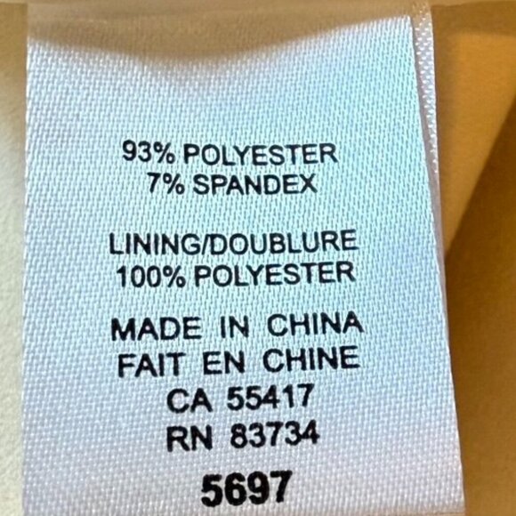 Linea Domani cream blazer jacket three quarter sleeve office professional casual - Picture 12 of 12